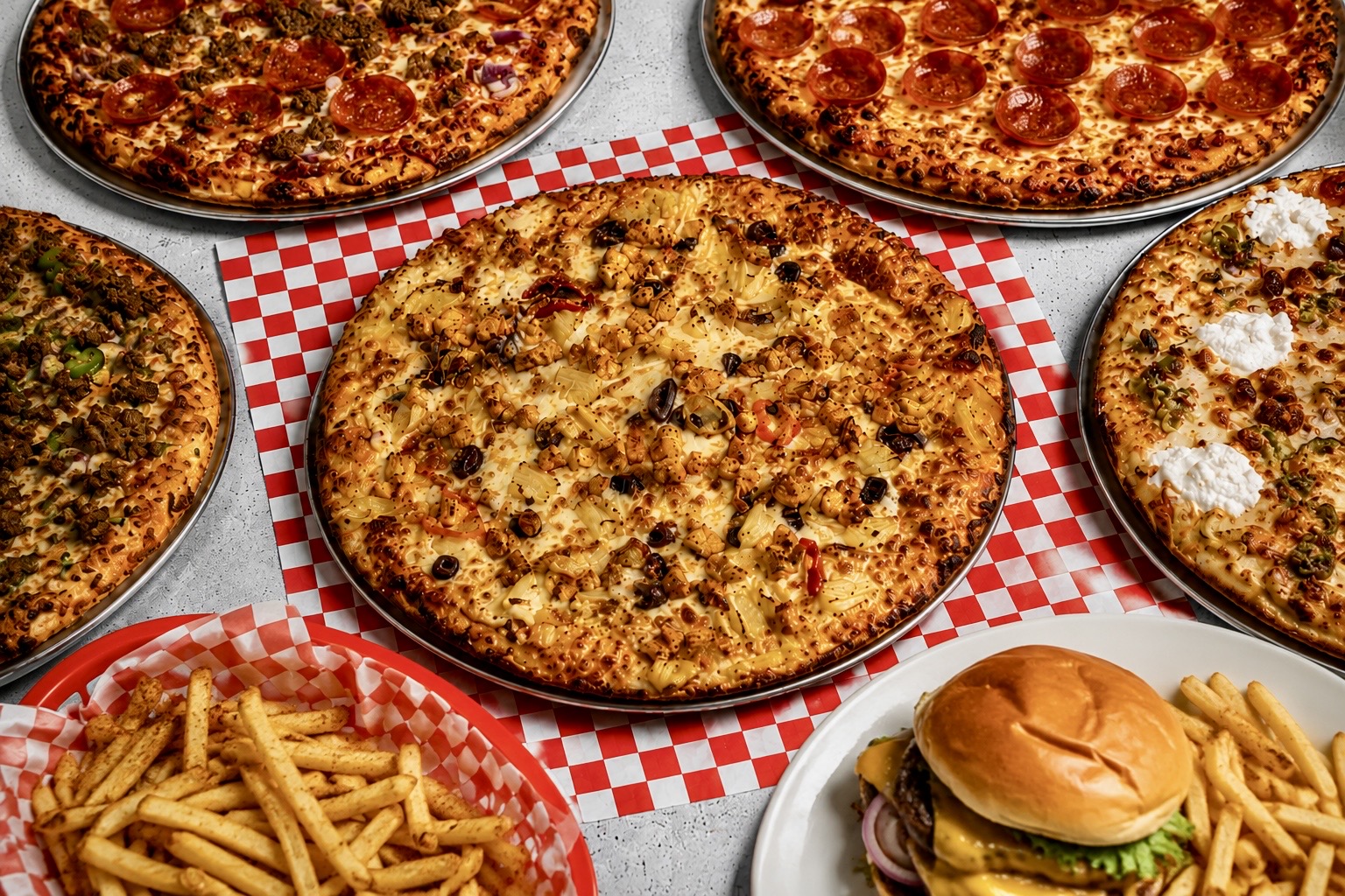 Sélection de pizzas artisanales